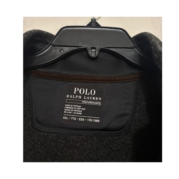 Polo Ralph Lauren Performance Fleece Full Zip Jacket Coat with Pony Mens XXL - Picture 5 of 8